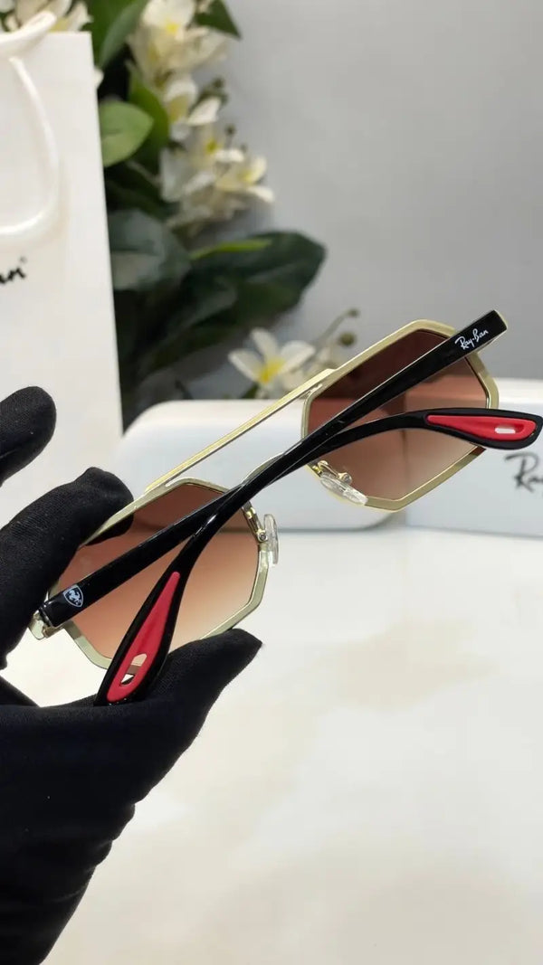 Rayban 1015 brown gold