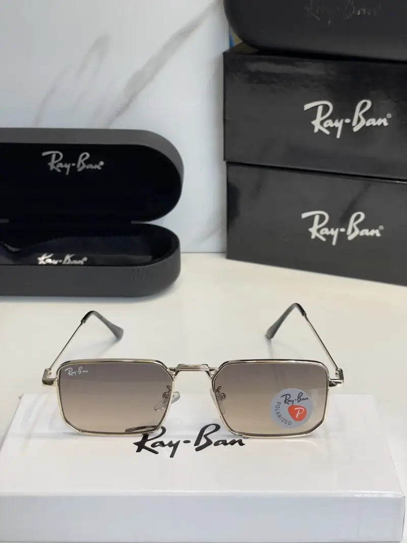 Rayban slim shaded brown
