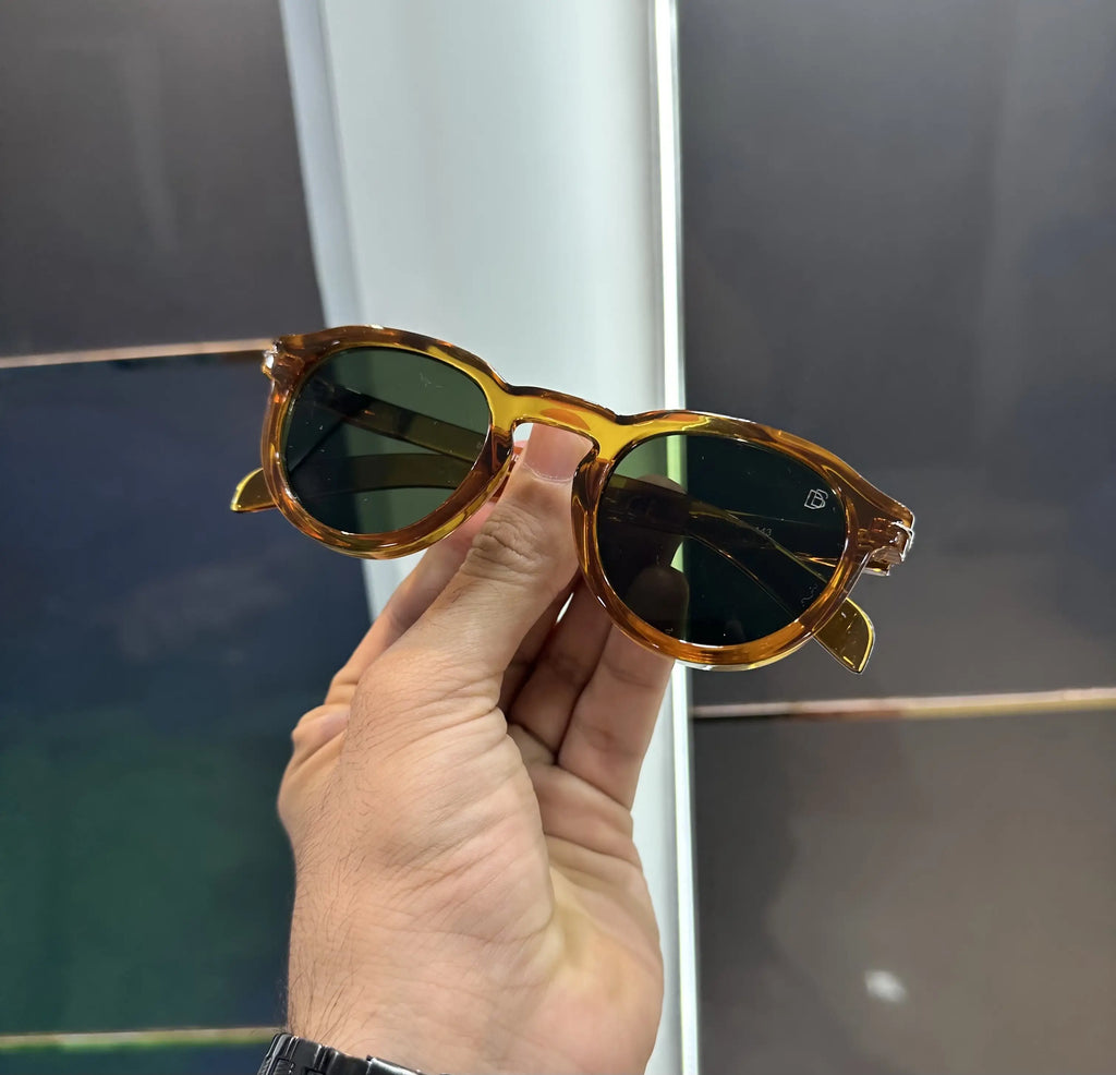 David Beckham Orange Green Premium Shades 5255