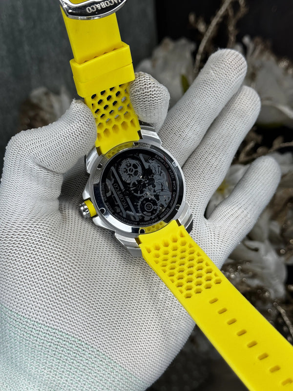 Jacob&Co. Cr7 Silver Yellow Premium Watch