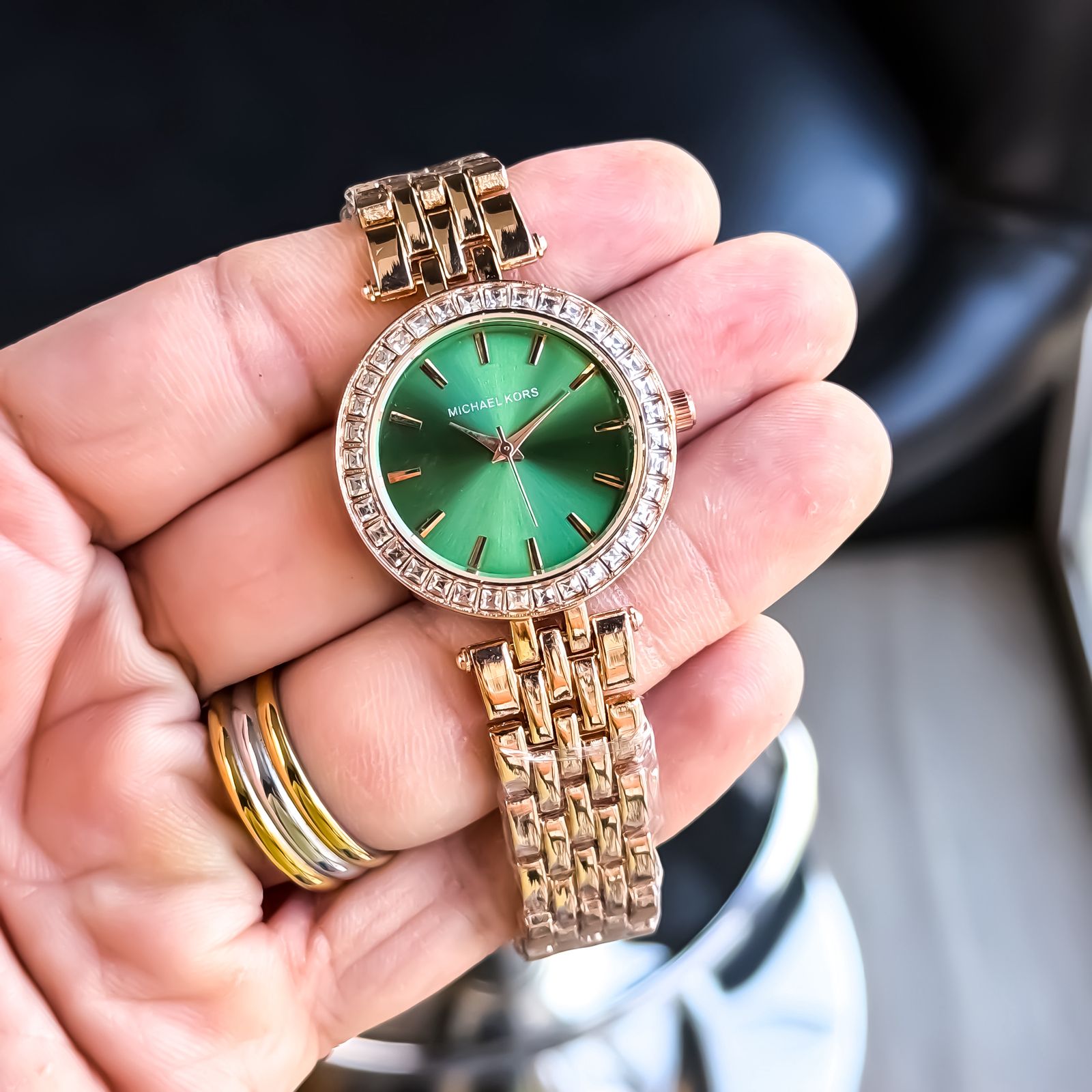 MICHAEL KORS_ROSE-GREEN