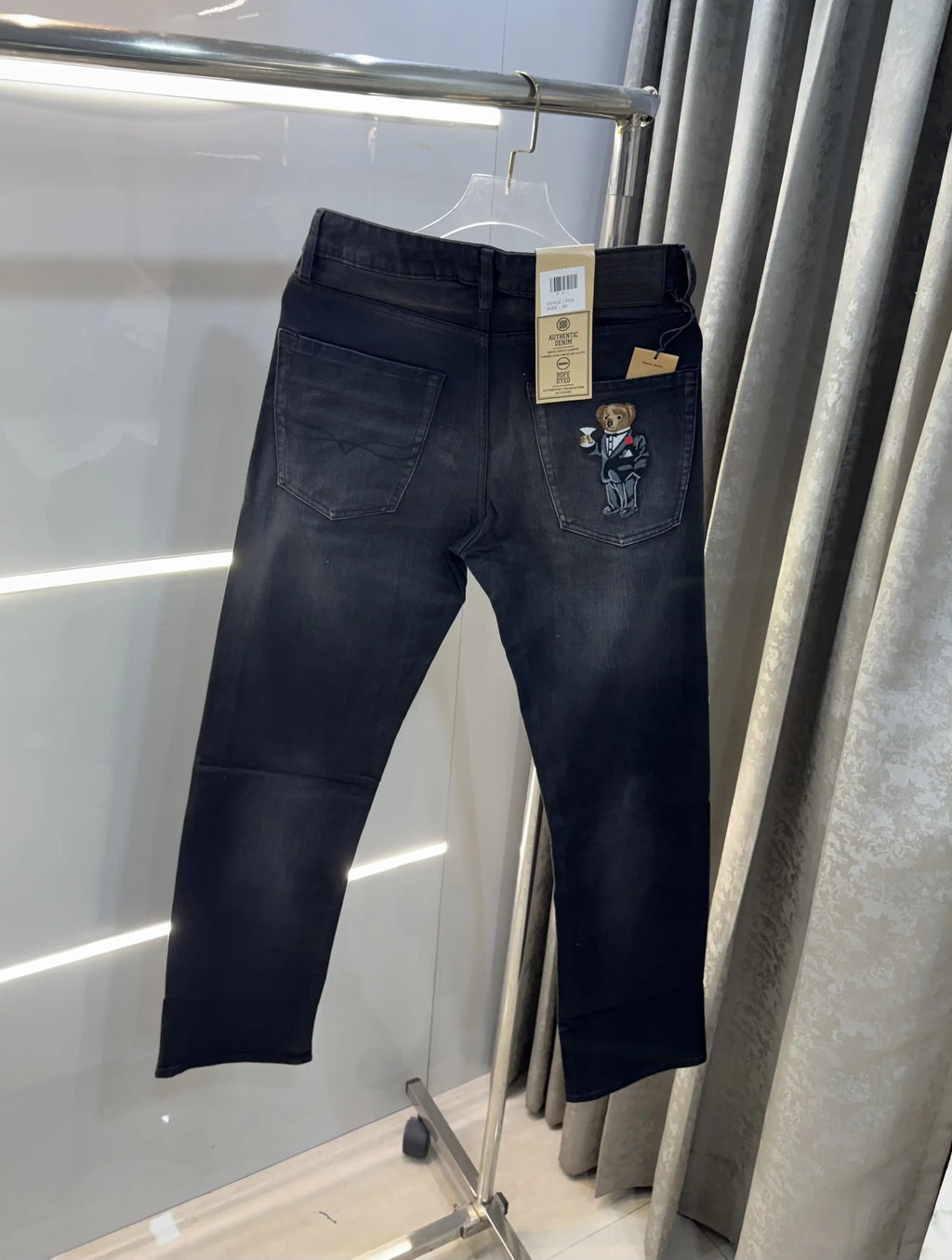 Ralph  Lauren Carbon Black Teddy Edtion Imported Denim