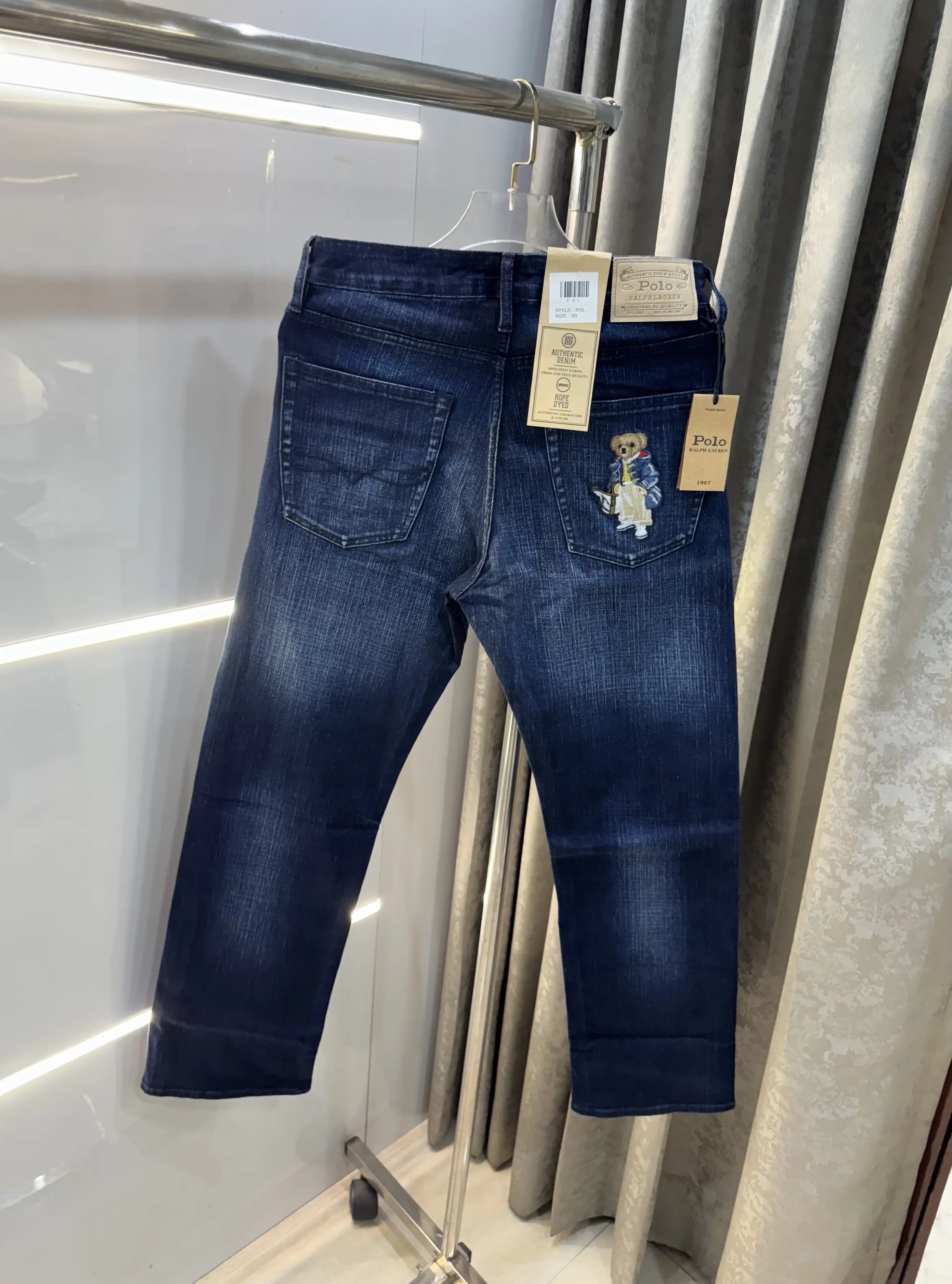 Ralph  Lauren Blue Teddy Edtion Imported Denim Main image
