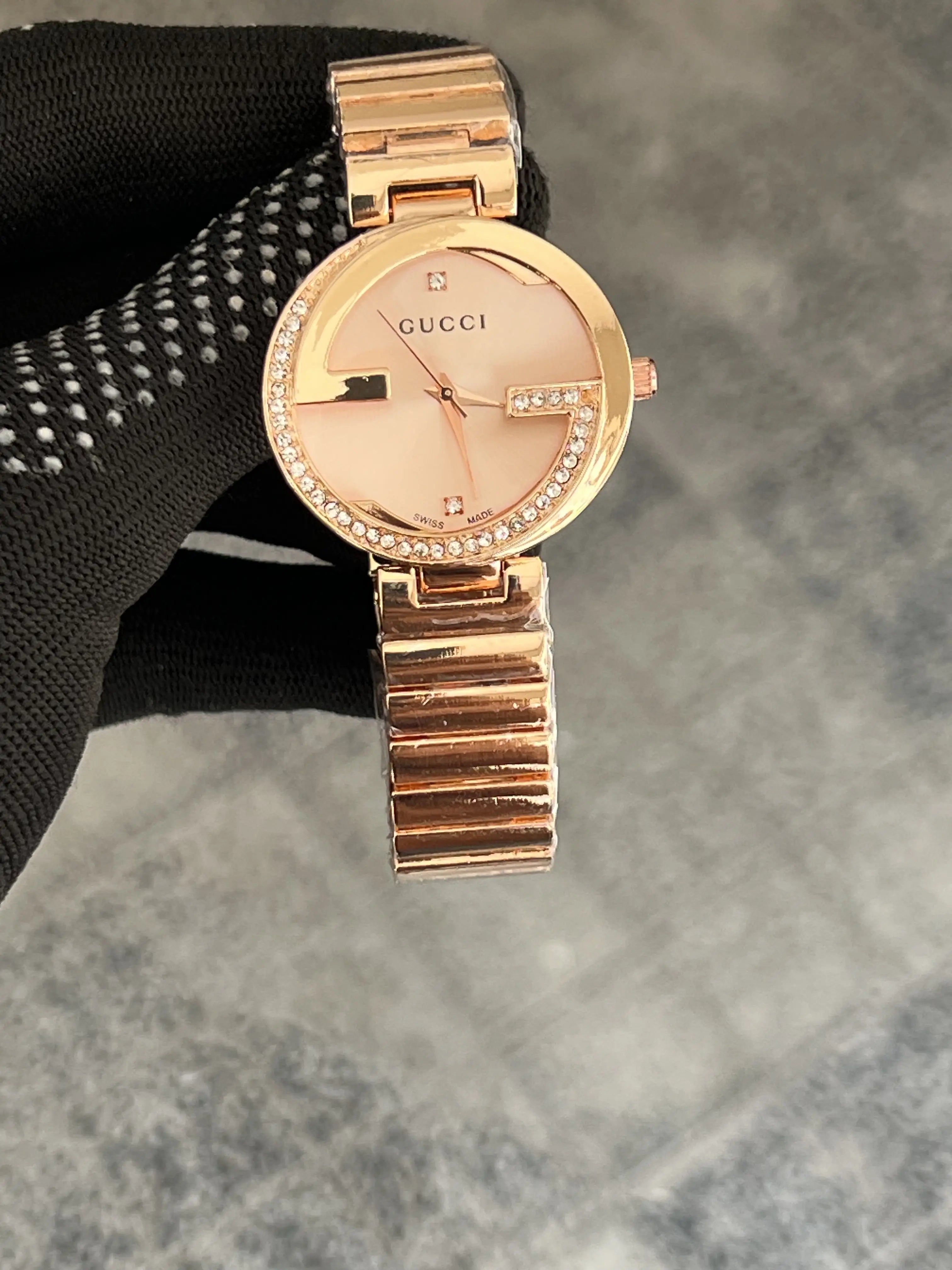 Gucci Gold Dial Diamond