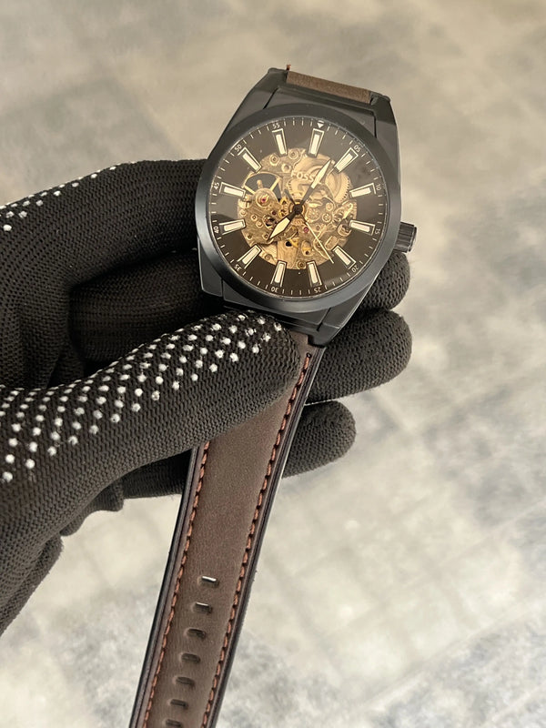 Fossil Everett Automatic Leather