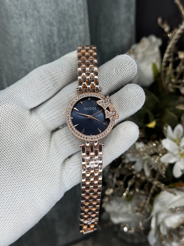 Gucc i Copper Blue Premium Watch