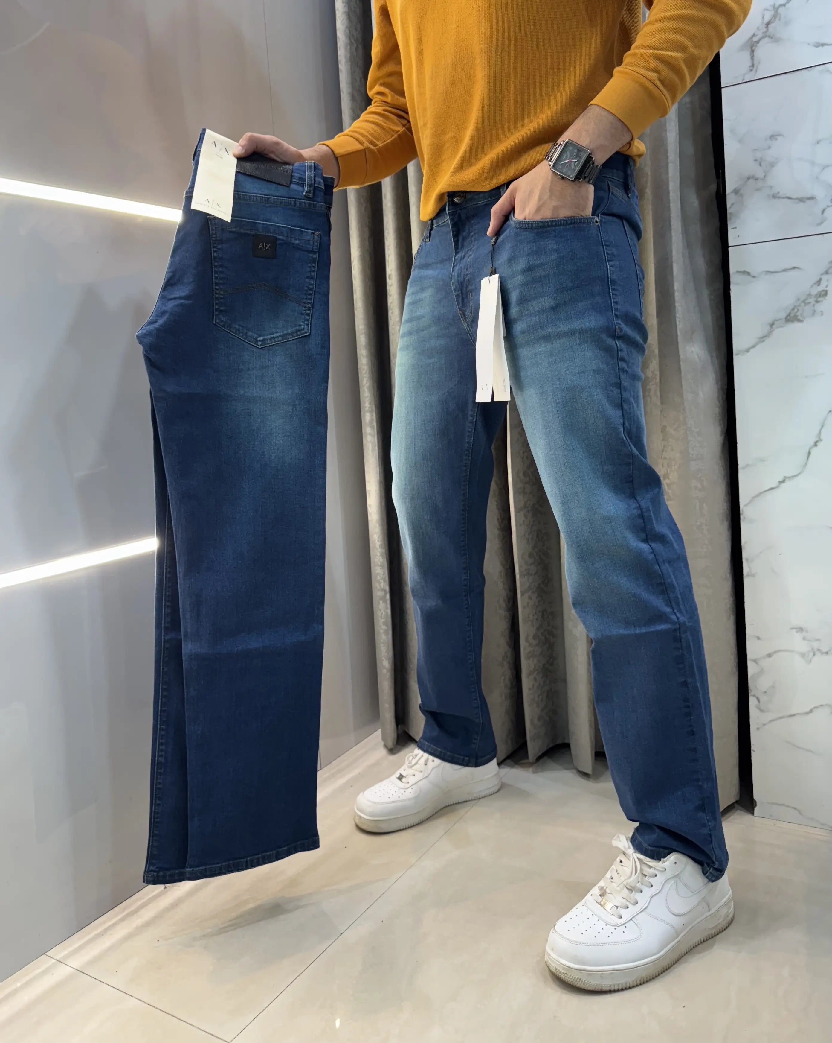 Arman i Ex.change Greenish Imported Classic Denim Main image
