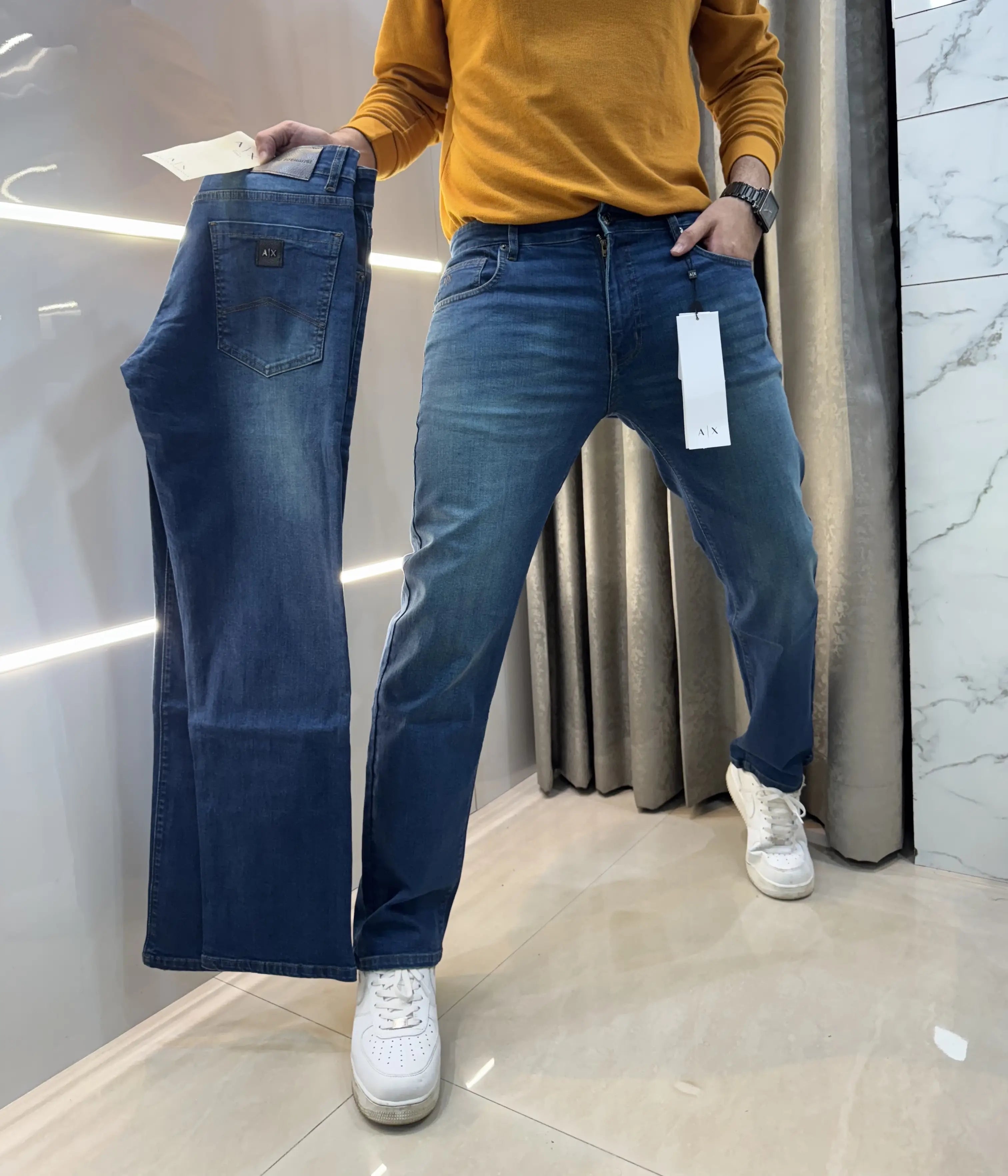 Arman i Ex.change Greenish Imported Classic Denim