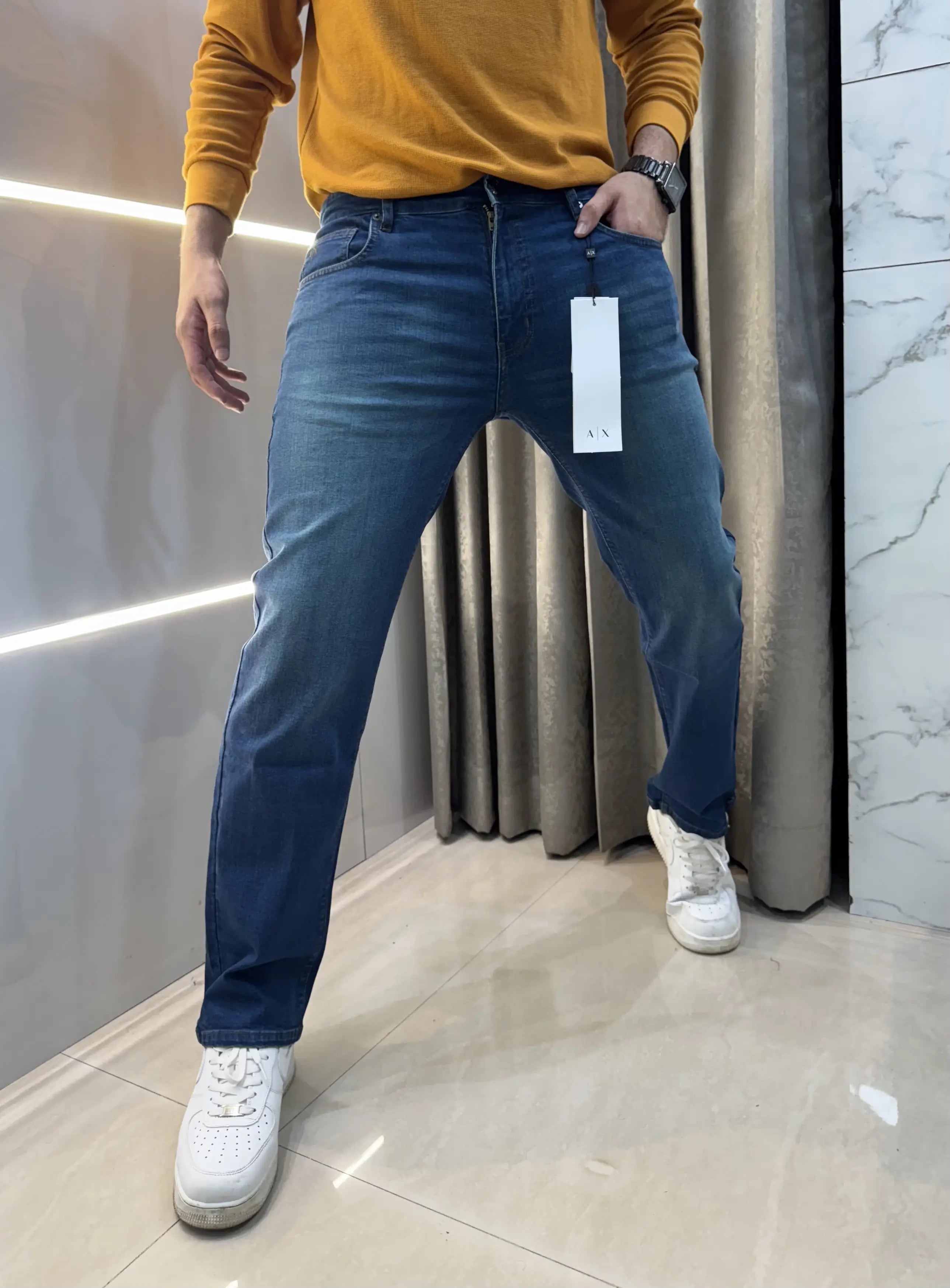 Arman i Ex.change Greenish Imported Classic Denim