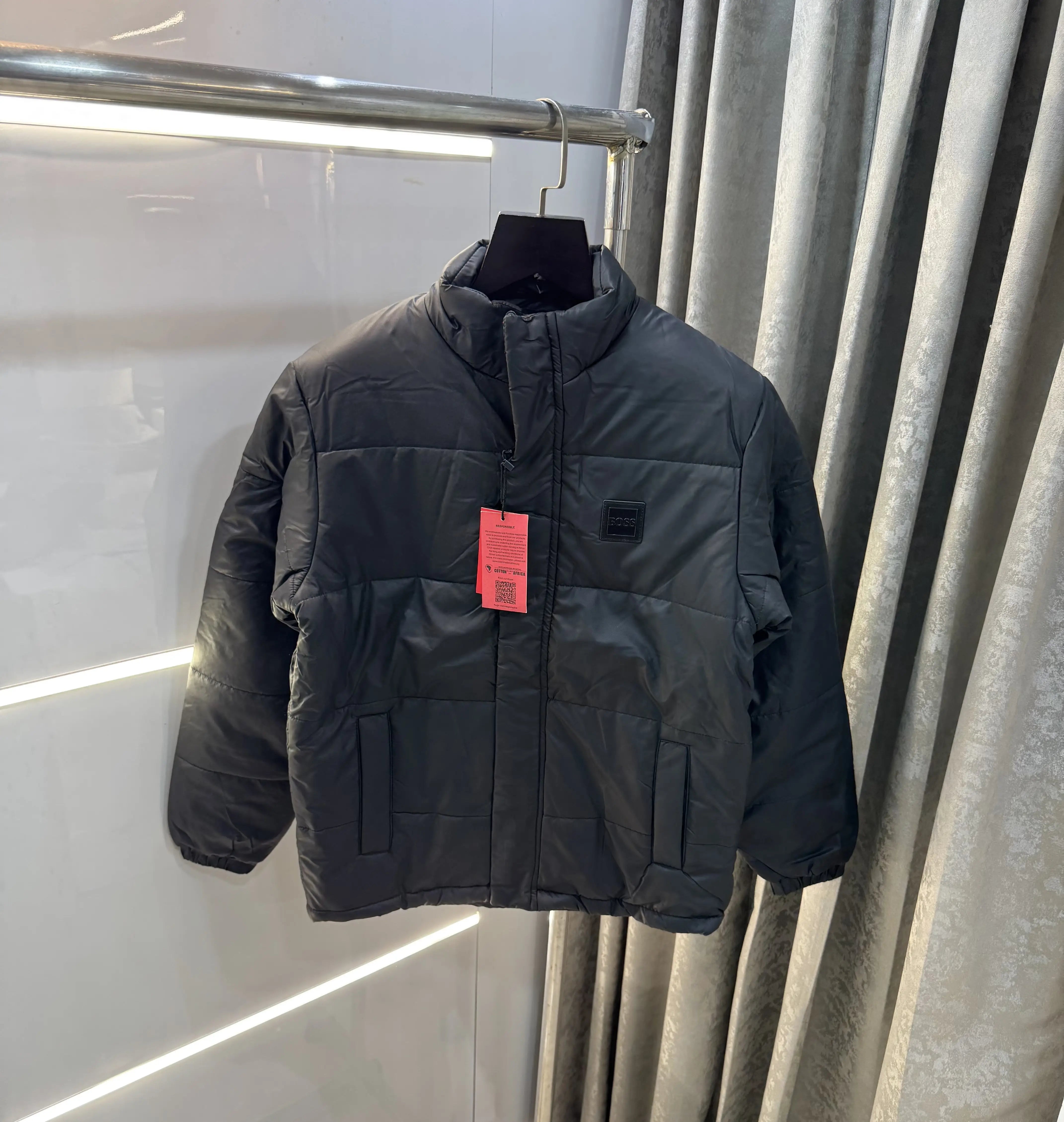 Hugo  Bos s Black Premium Puffer Jacket Main image
