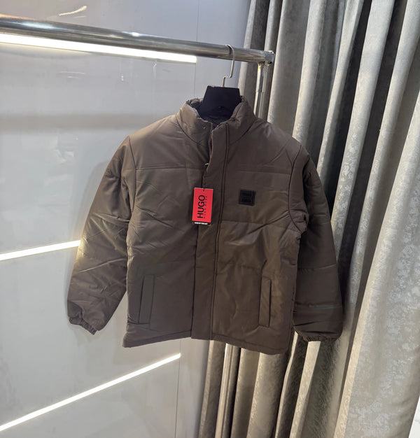 Hugo  Bos5.. Brown Premium Puffer Jacket