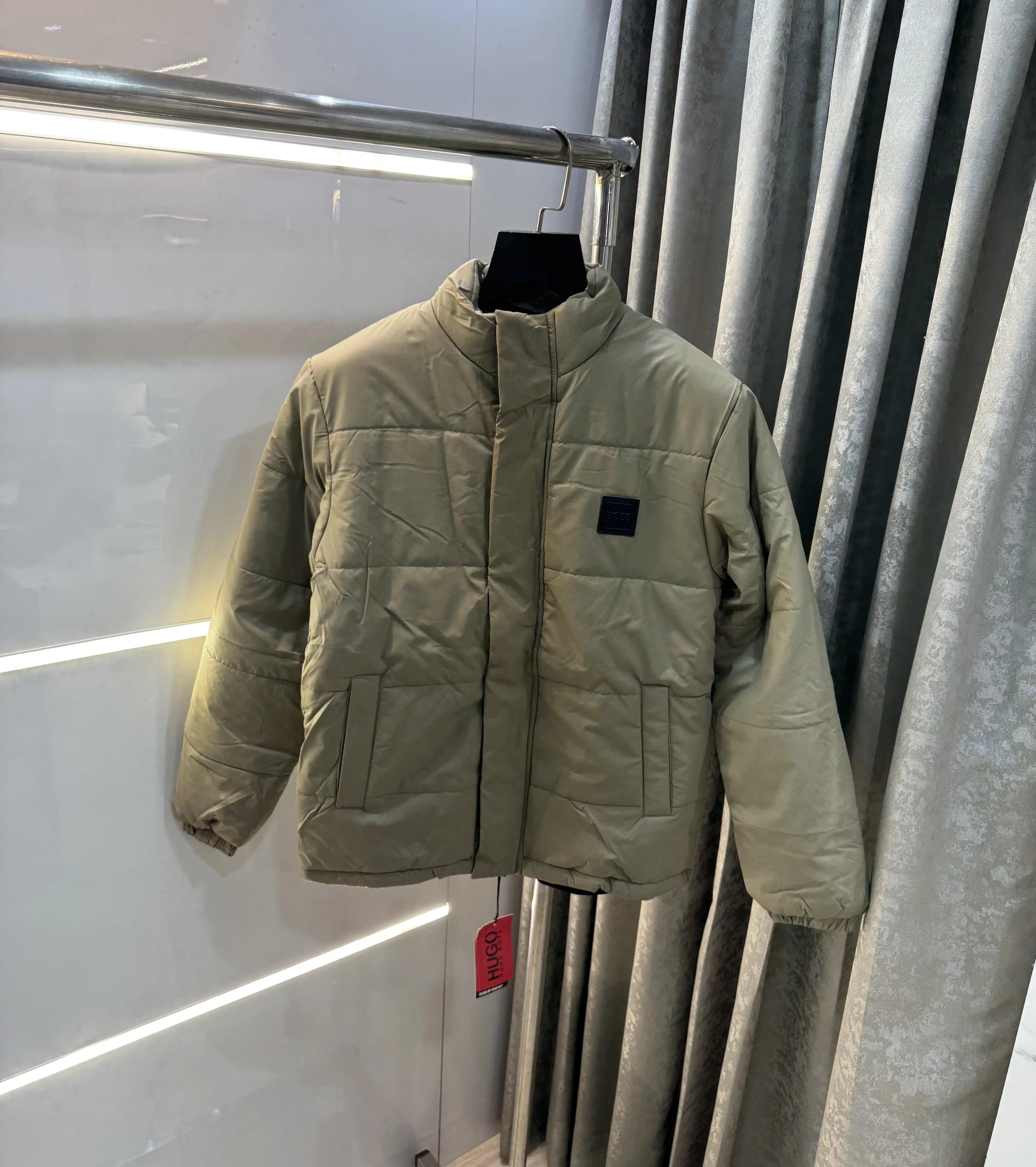 Hugo  Bo$s Olive Premium Puffer Jacket Main image