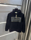 Michael  Kors Black Logo Print Imported Hoodie