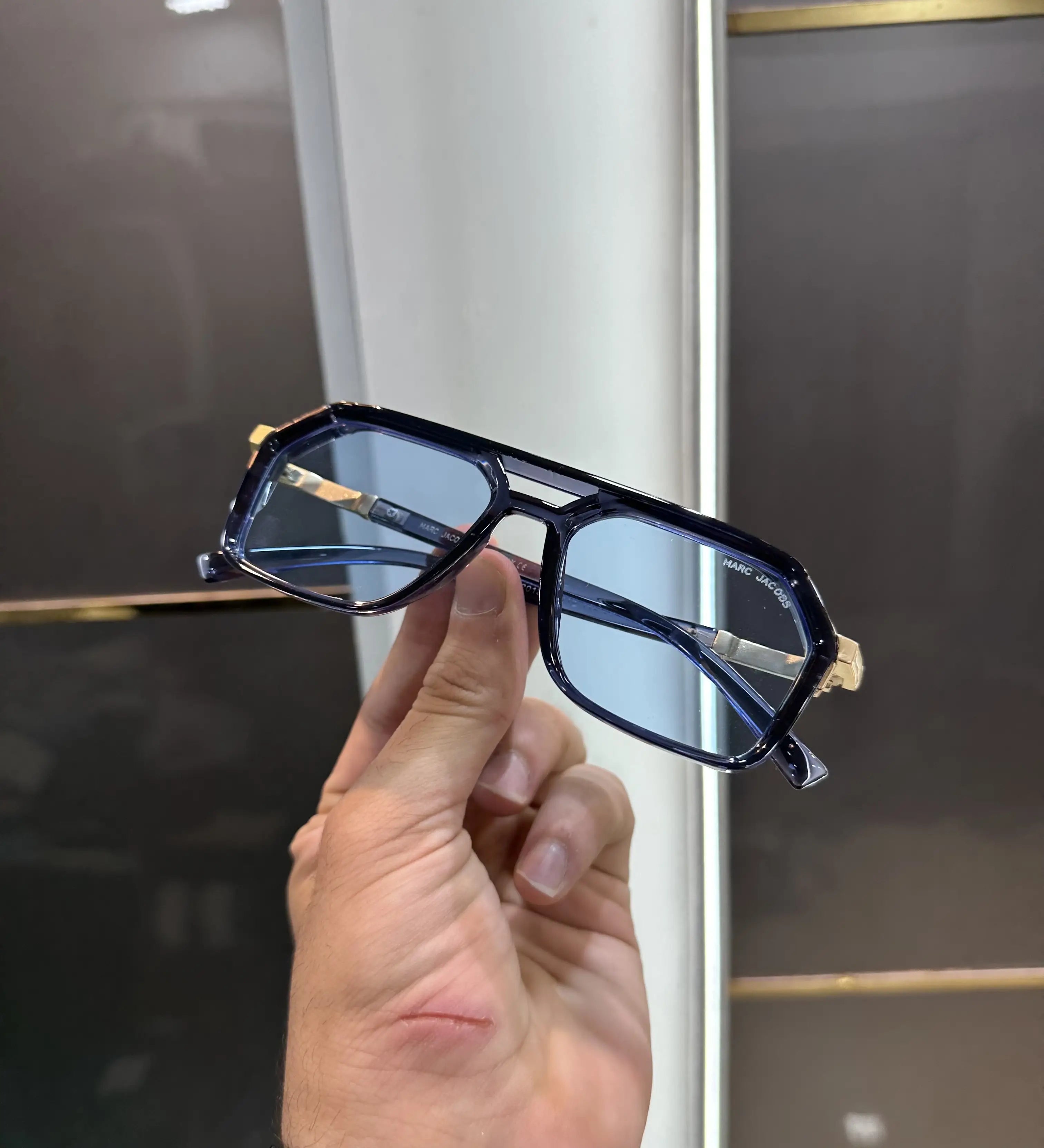 Marc Jacobs Gold Blue Premium Shades 2013