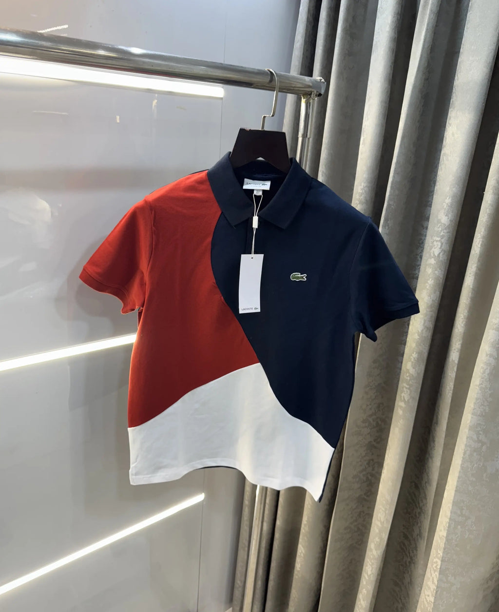 Lacost e Navy Blue Premium Polo T-Shirt