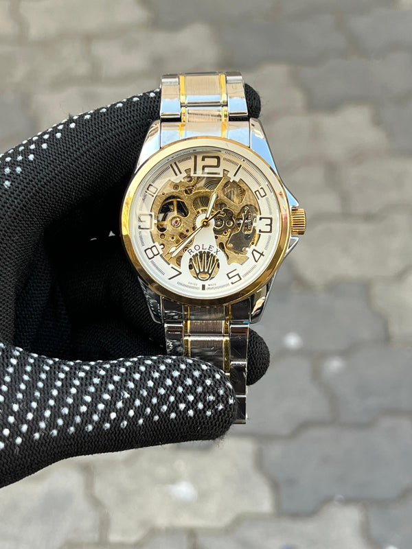 Role_X Automatic Two Tone White