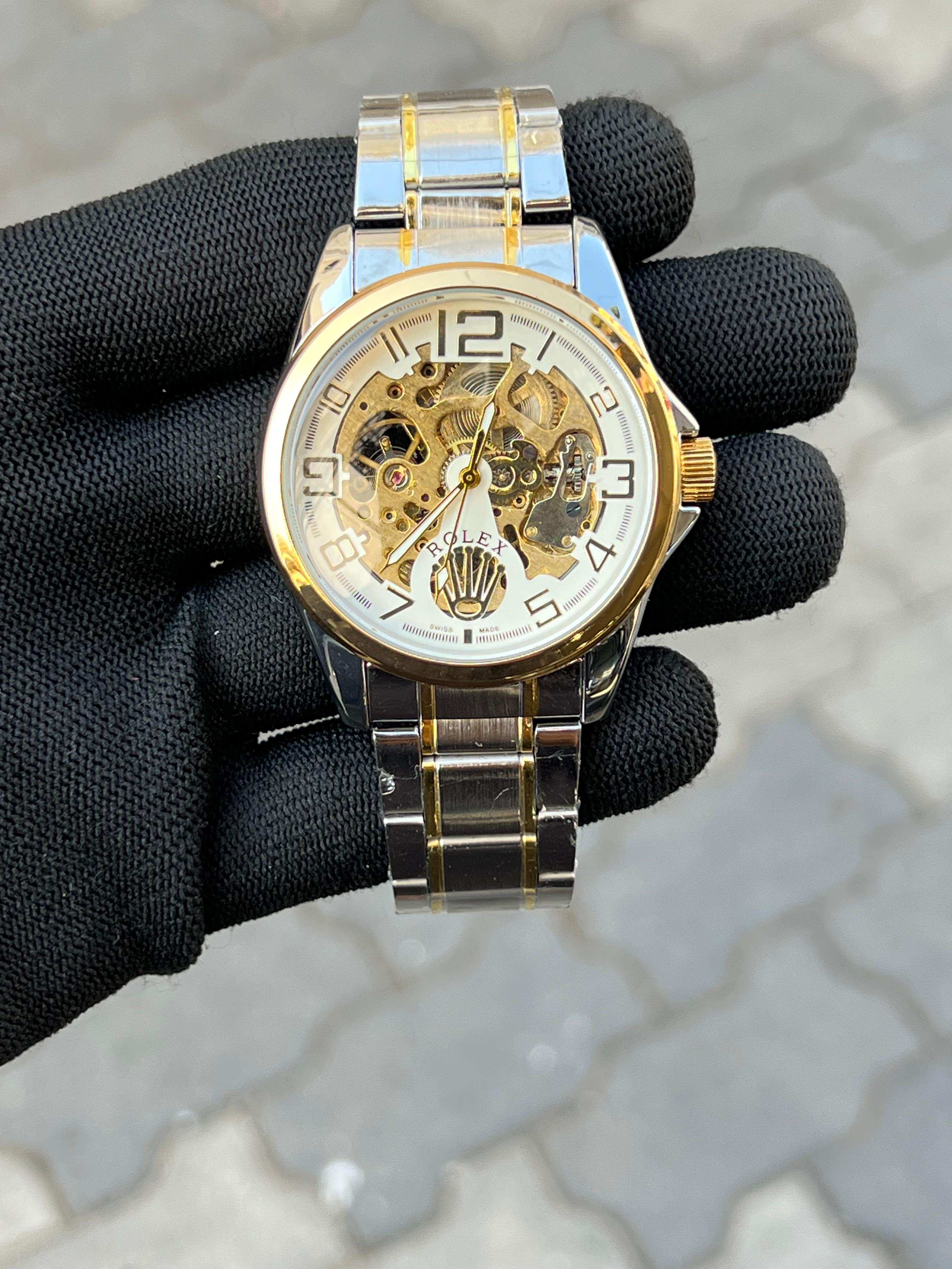 Role_X Automatic Two Tone White