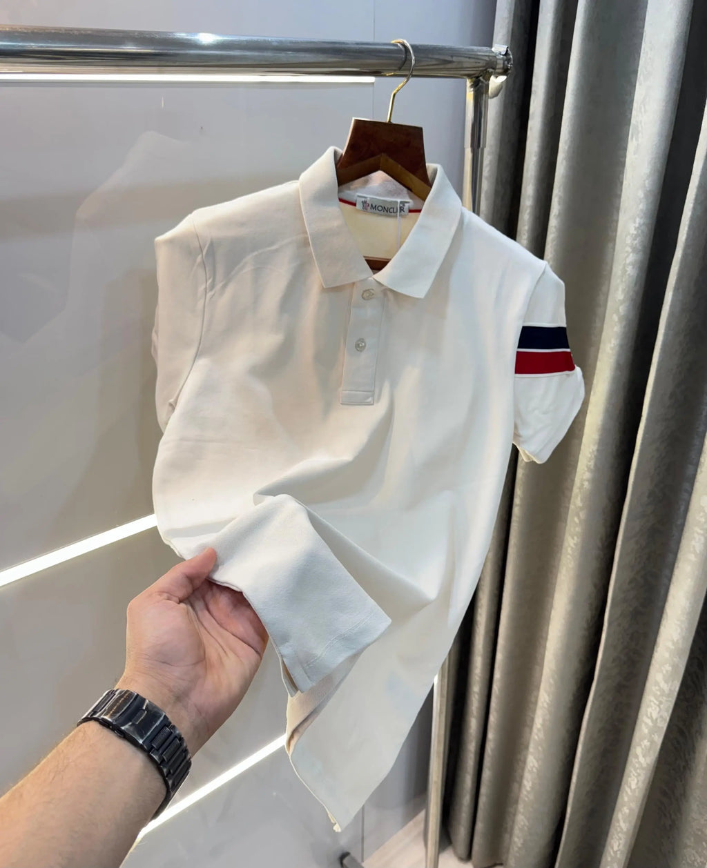 Moncle r creem premium Imported Polo T-Shirt
