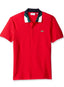 Lacost e Red Embroidery Logo Premium Polo T-Shirt