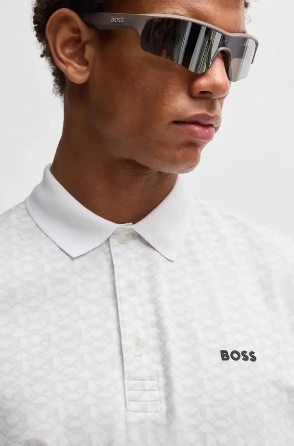 Hugo bos s White  monogarm Premium T-Shirt