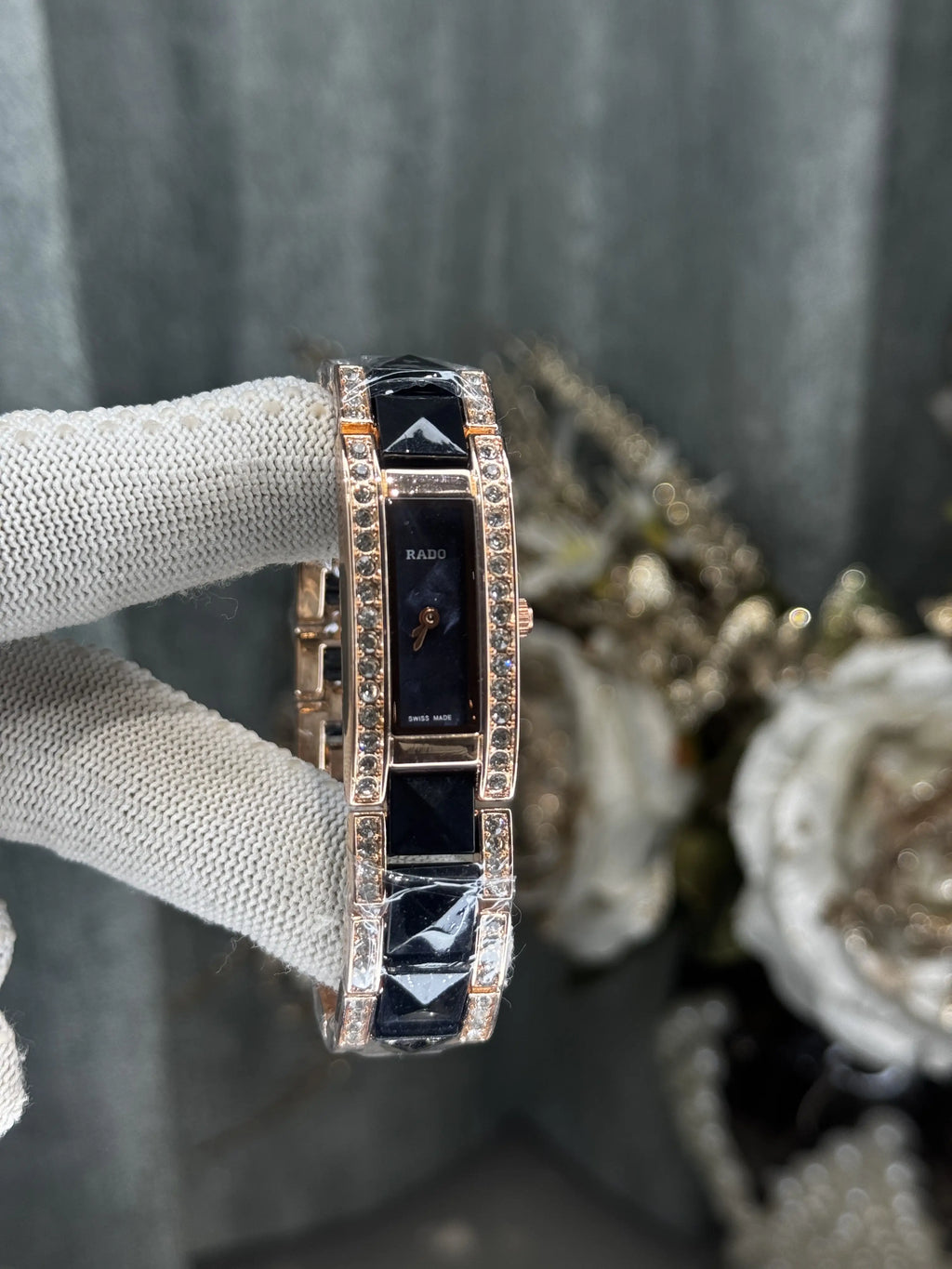 Rad o Copper Black Premium Ladies Watch