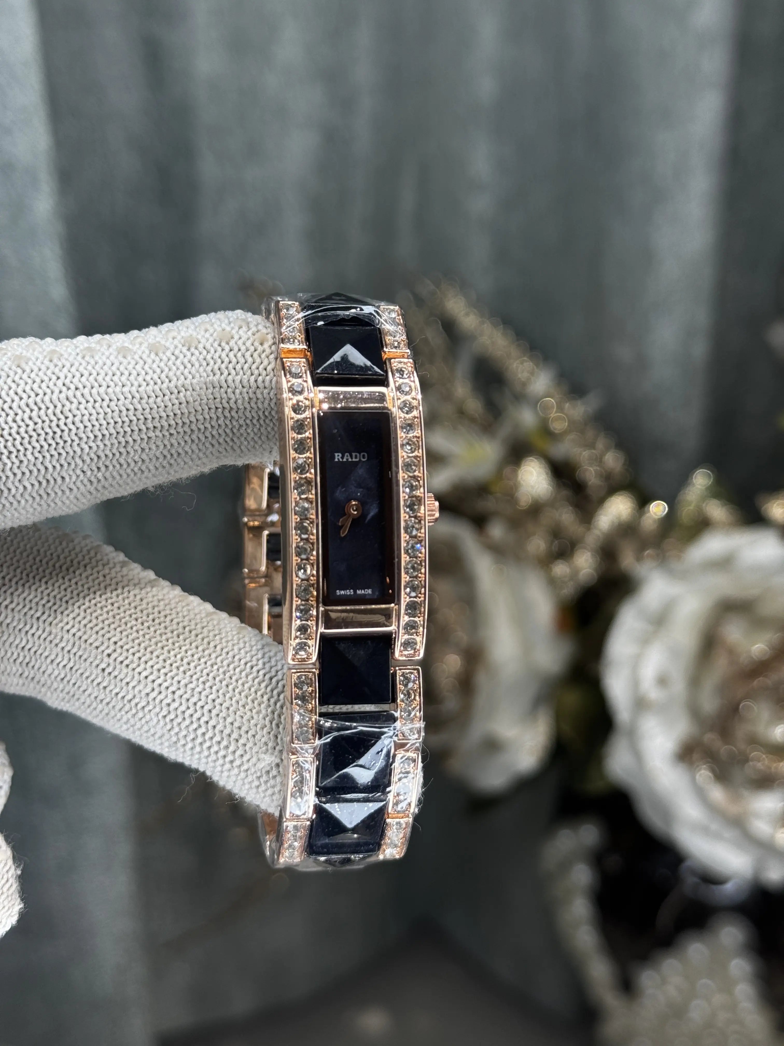 Rad o Copper Black Premium Ladies Watch
