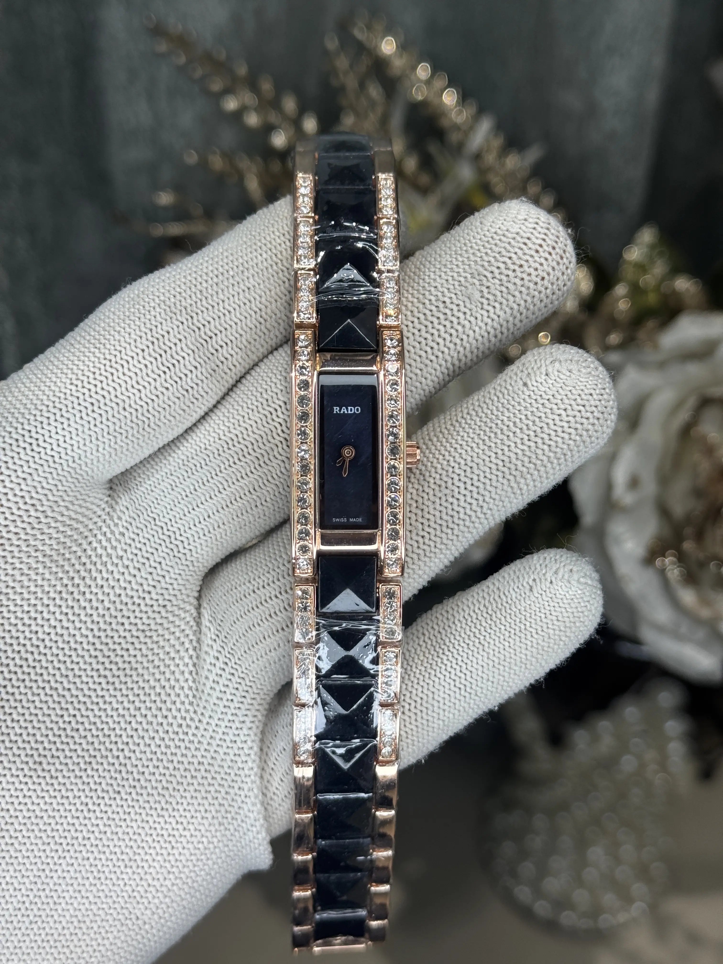 Rad o Copper Black Premium Ladies Watch