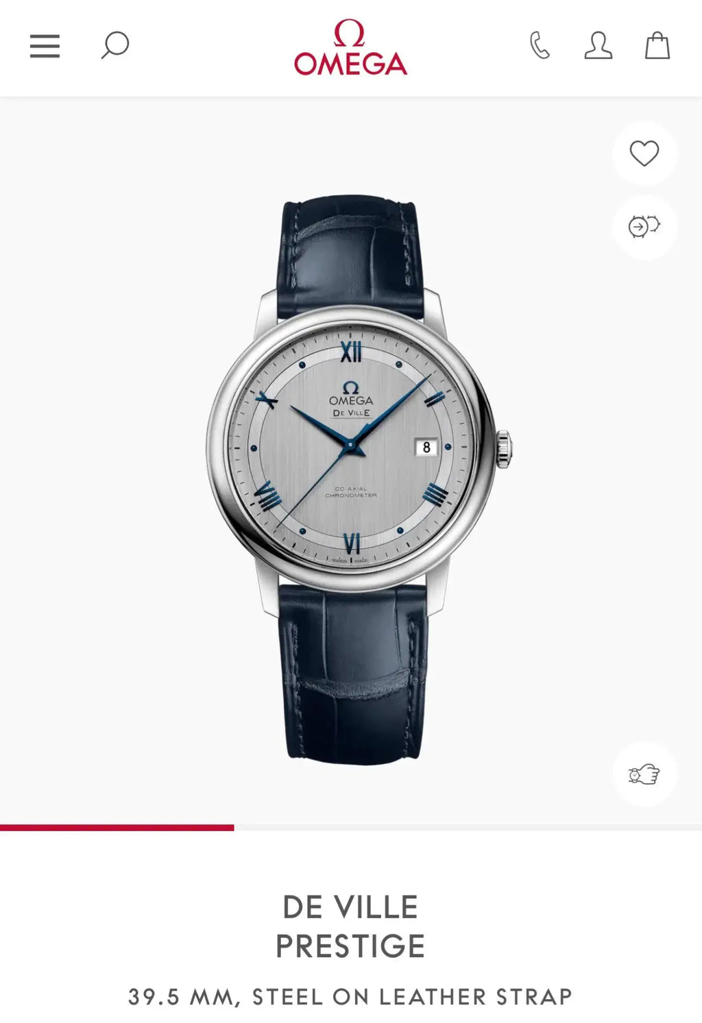 Omega De Ville Prestige Automatic