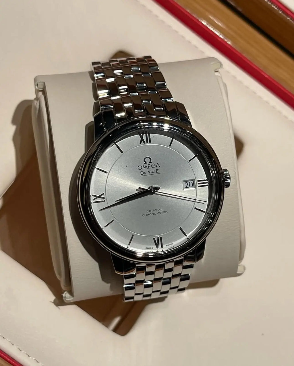 OmEga! De Ville Prestige Silver Automatic