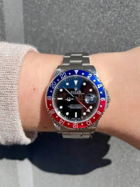 Rolex Gmt Master Silver Oyster