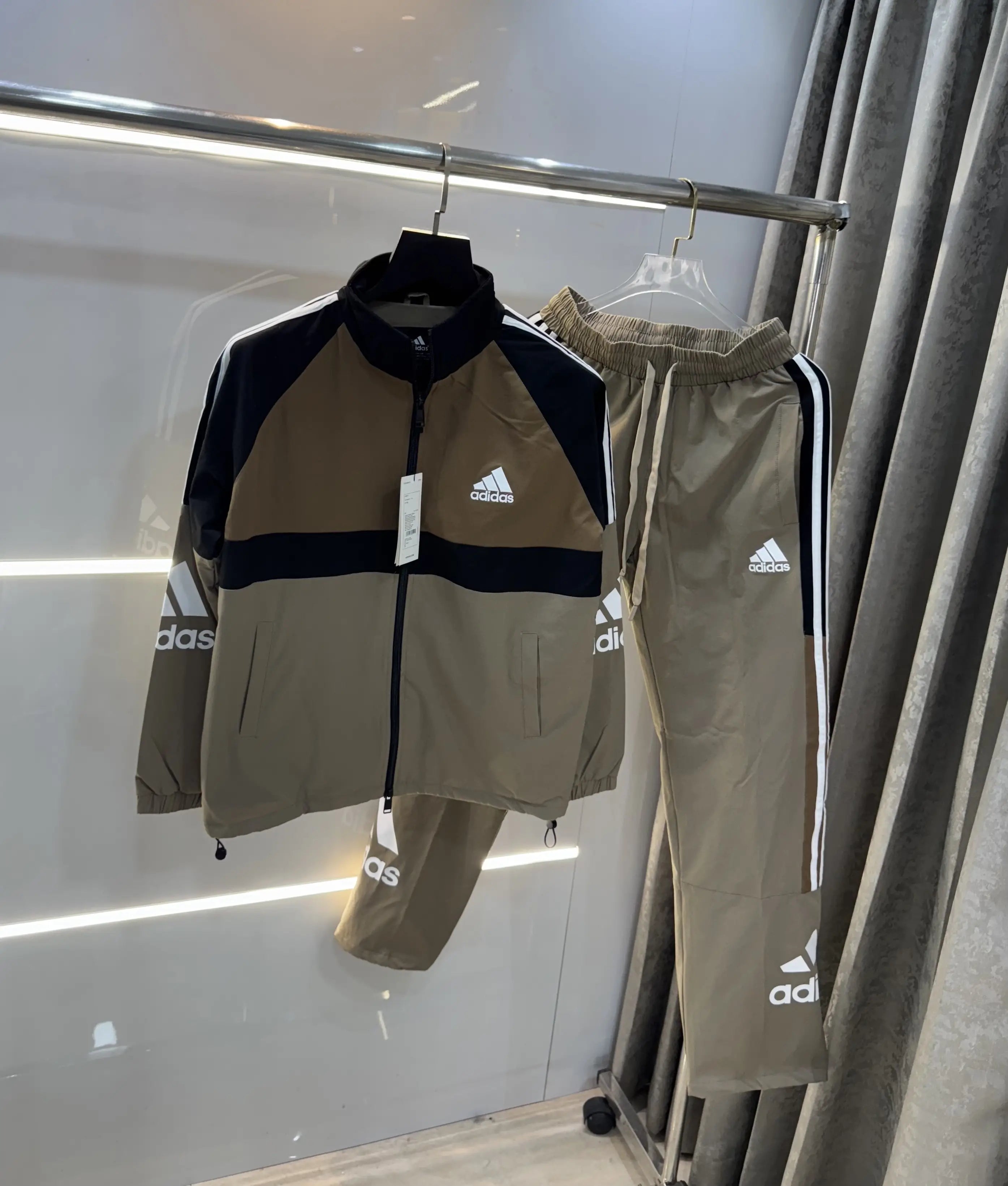 Adida s Brown Logo Work Premium Tracksuit Main image
