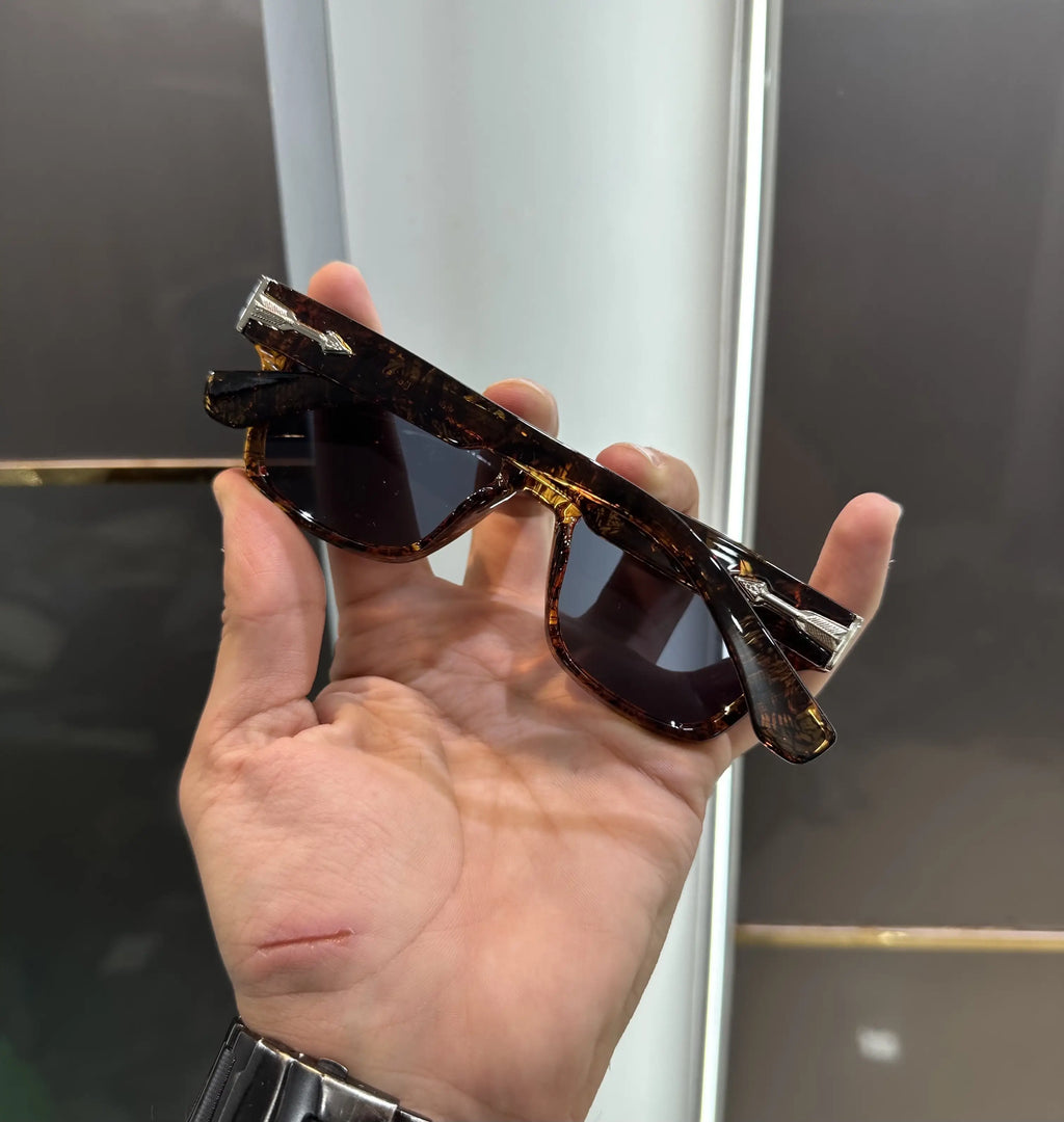 Jacques Marie Mage Tiger Black Premium Shades 6645