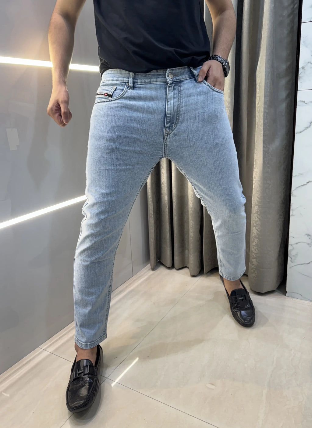 Diesel Sky Blue Imported Classic Denim