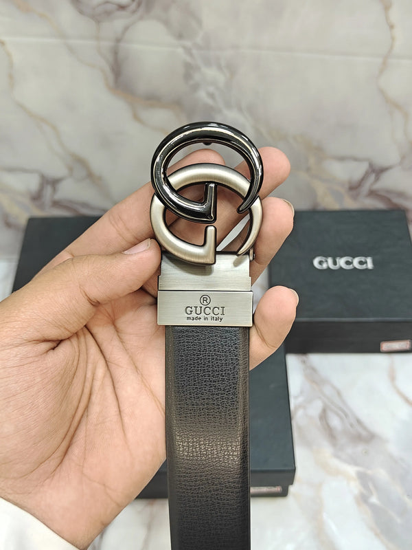GUCcI PREMIUM QUALITY REVERSEABLE BELT WITH OG BOX GG-216