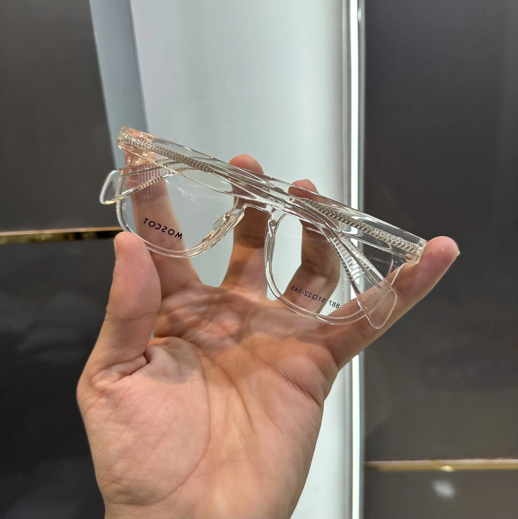 Moscot Transparent Premium Glasses 887