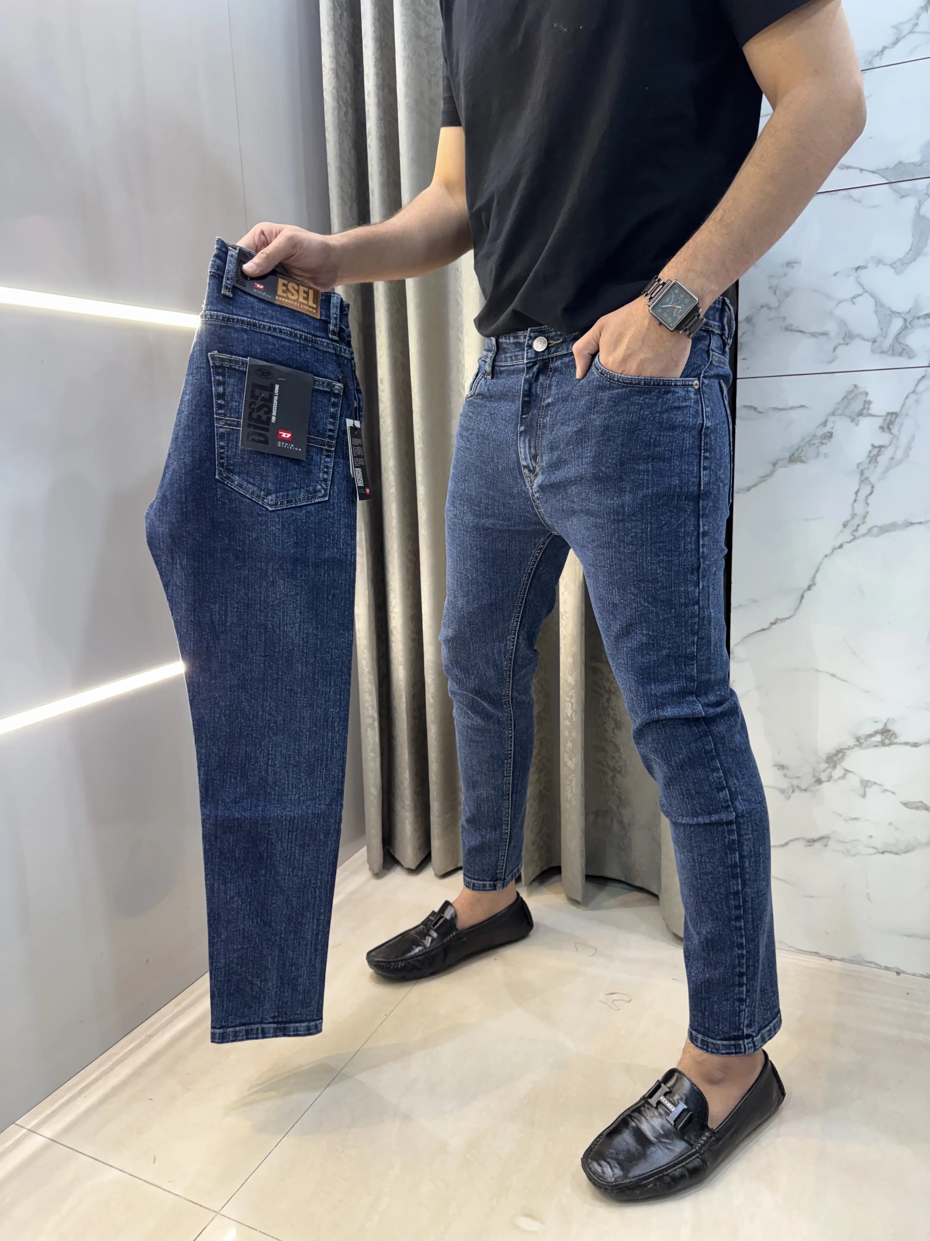DieSeL Dark Blue Imported Classic Denim Secondary image
