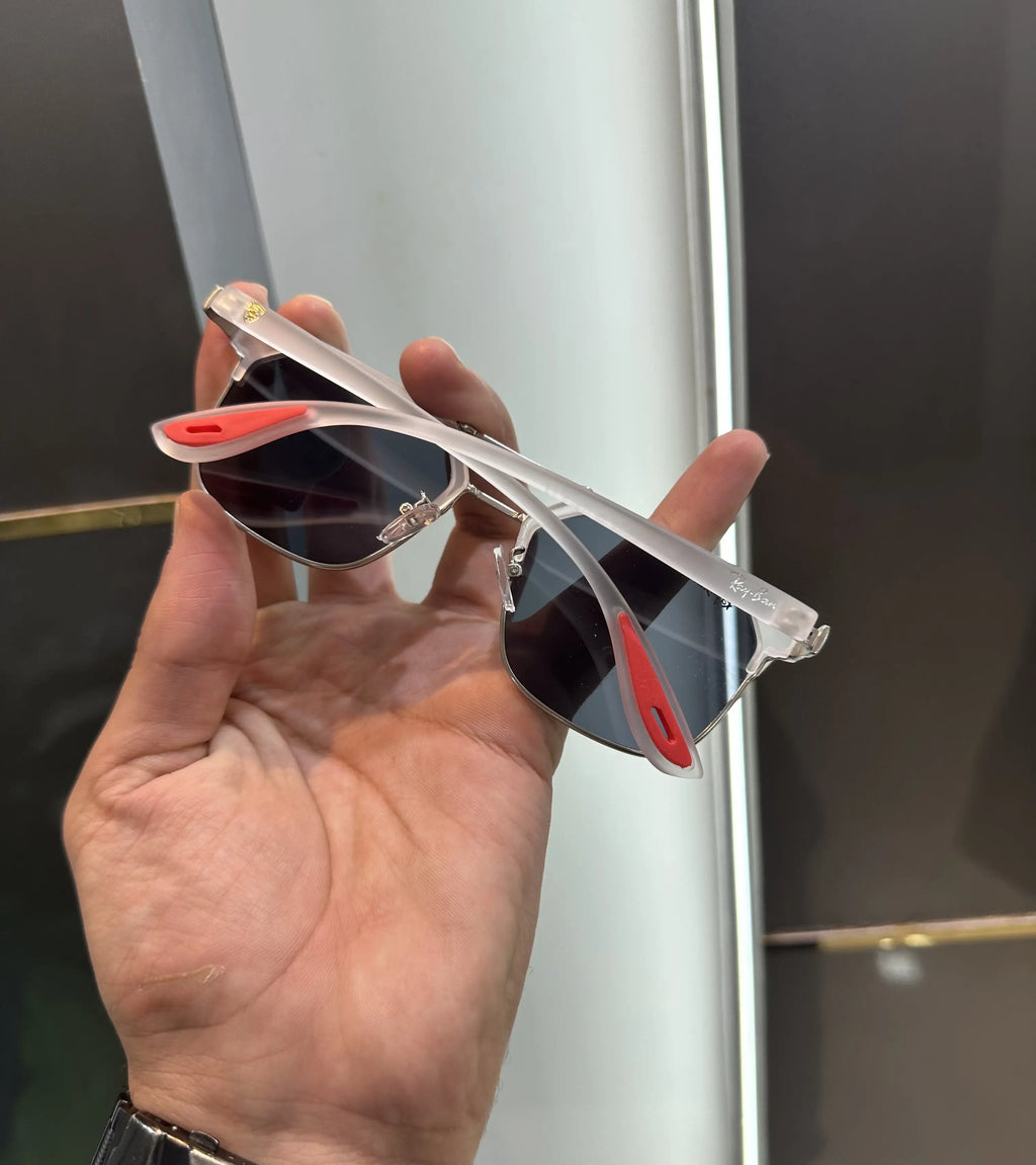 Ray Ban Ice Black Premium Shades 04