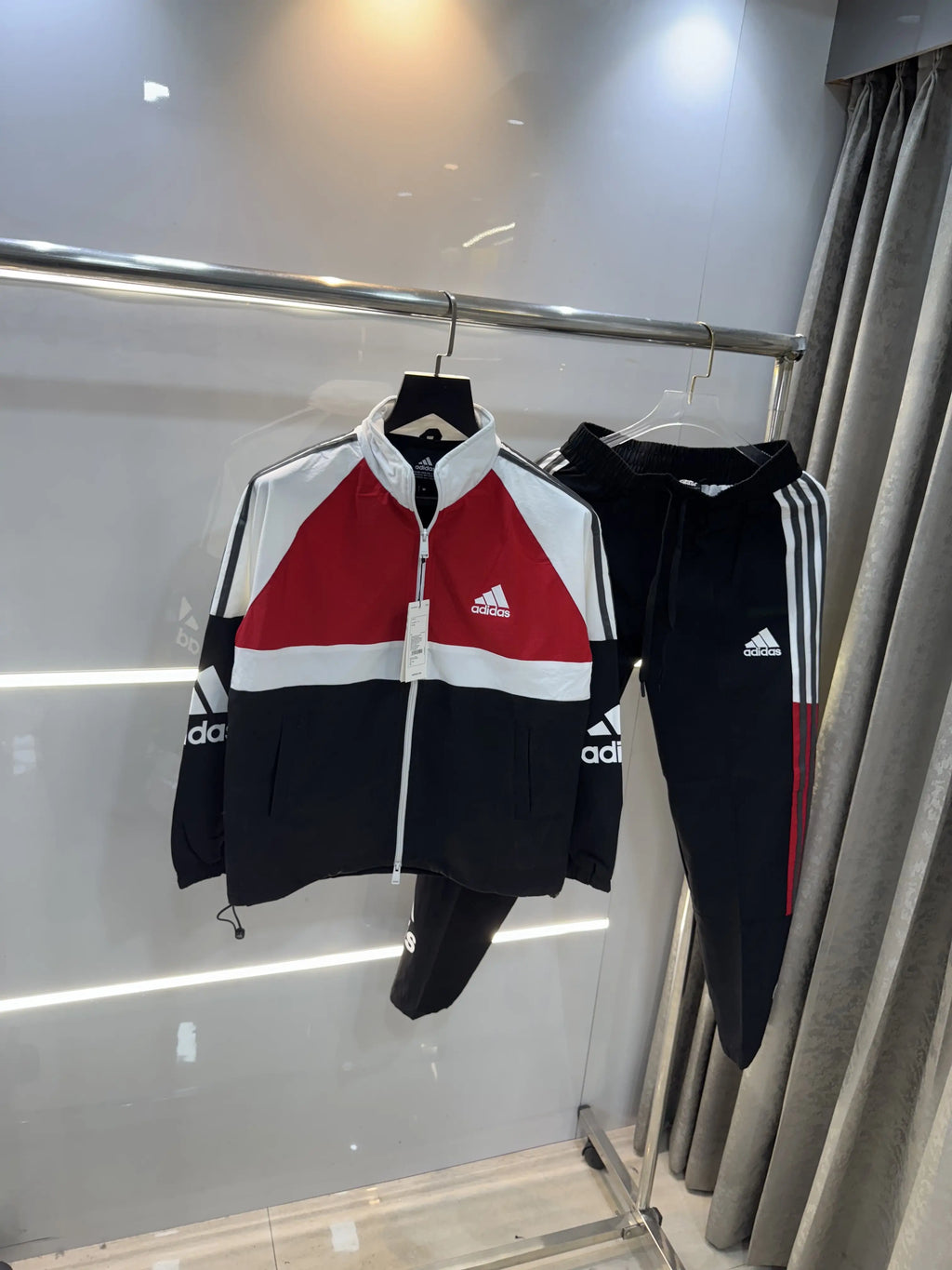 Adida s Black Logo Work Premium Tracksuit