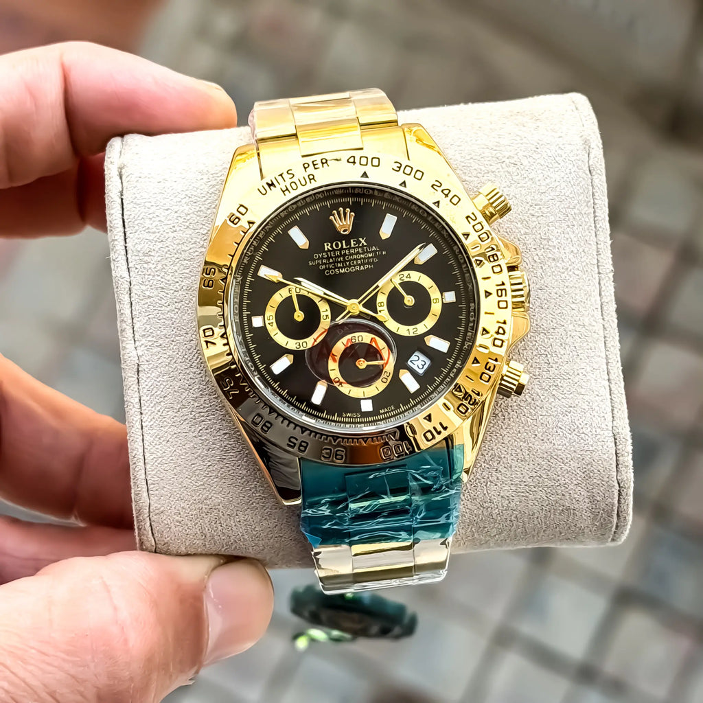 ROLEX DYTONA GOLD-BLACK