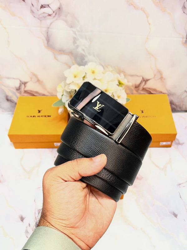 LV LO_UIS VUITTON PREMIUM QUALITY IMPORTED AUTOLOCK BELT WITH OG BOx