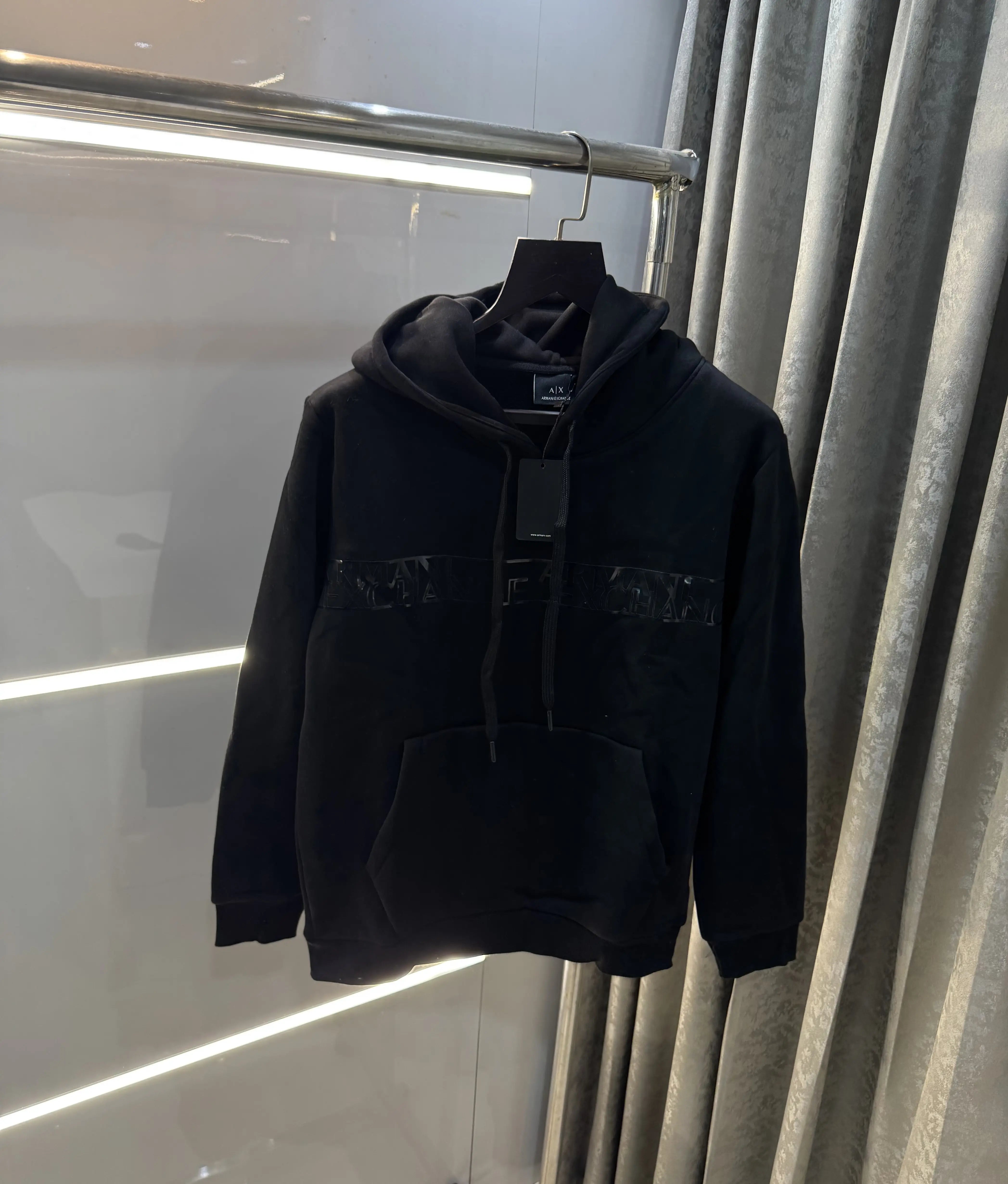 Arman i Exchange Black Logo Work Imported Hoodie Main image