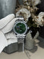 Seik o Presage Silver Green Automatic Watch