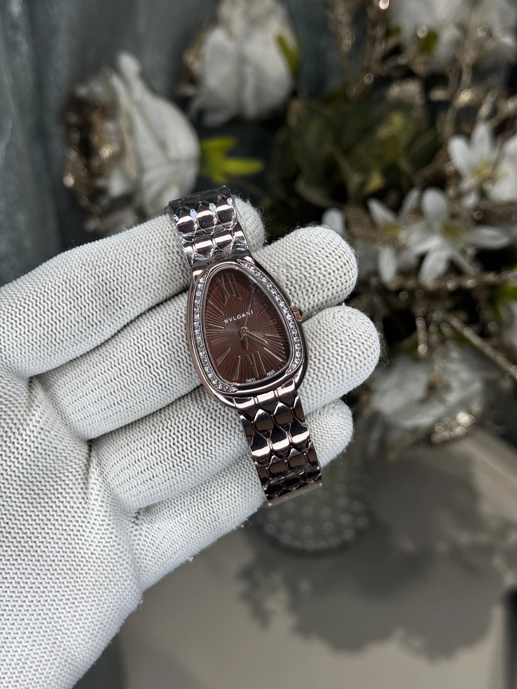 Bvlgar i Serpenti Copper Brown Premium Watch
