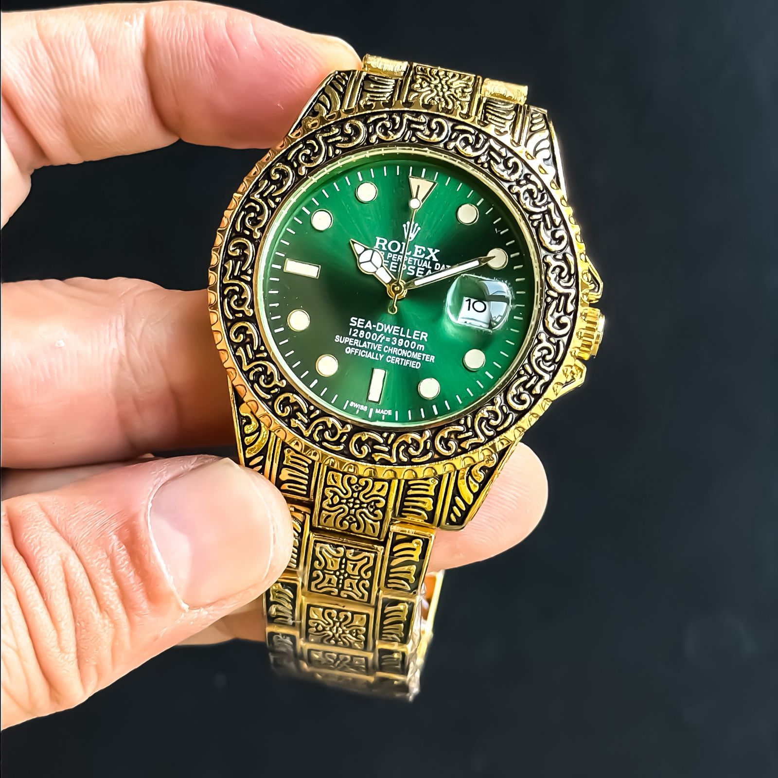 ROLEX_GOLD-GREEN
