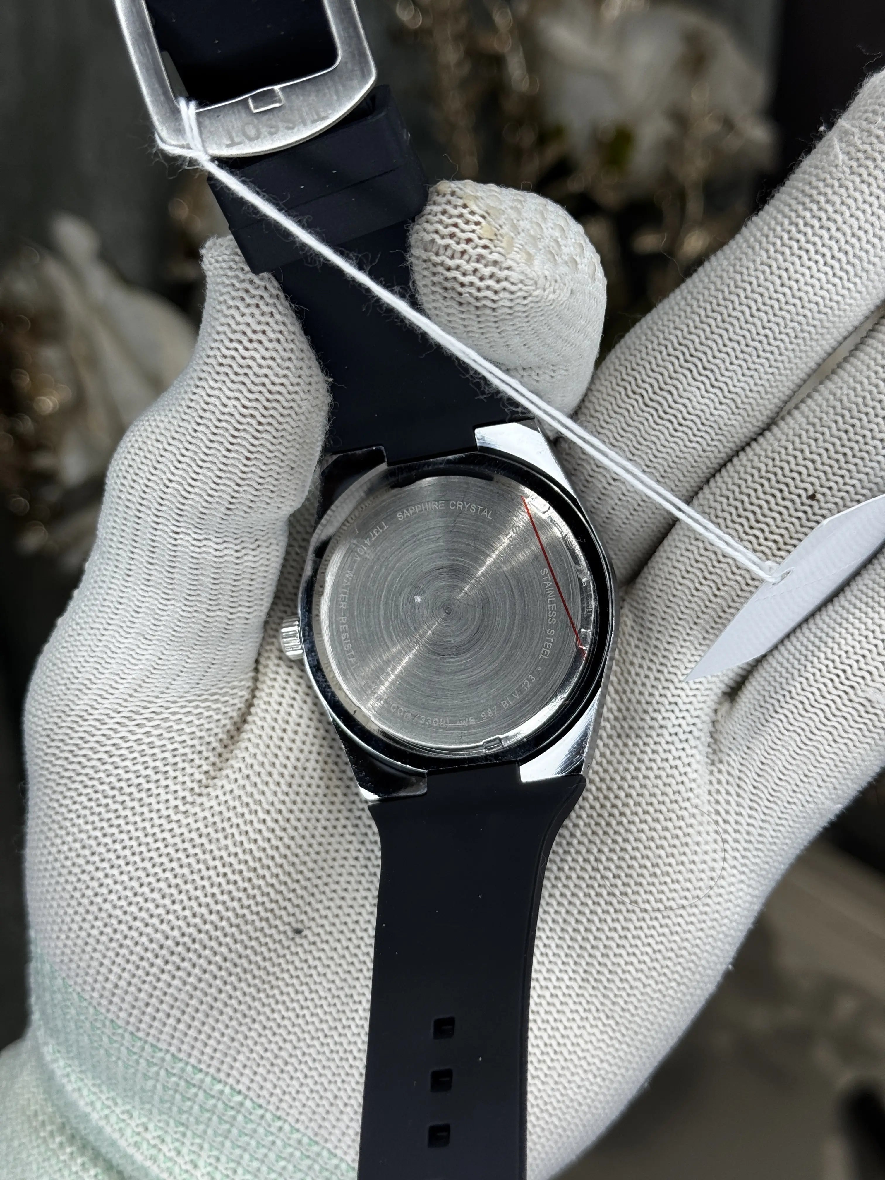 Tisso t PrX. Silver Black Premium Watch