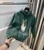 Ralph  Lauren Olive Green Teddy Edition Embroidery Logo Imported Hoodie