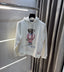 Ralph  Lauren White Teddy Edition Embroidery Logo Imported Hoodie