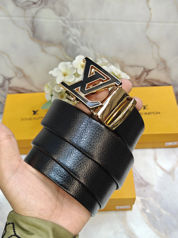 LV LOUIS VUITTON PREMIUM QUALITY AUTOLOCK BELT WITH OG BOX LV-323