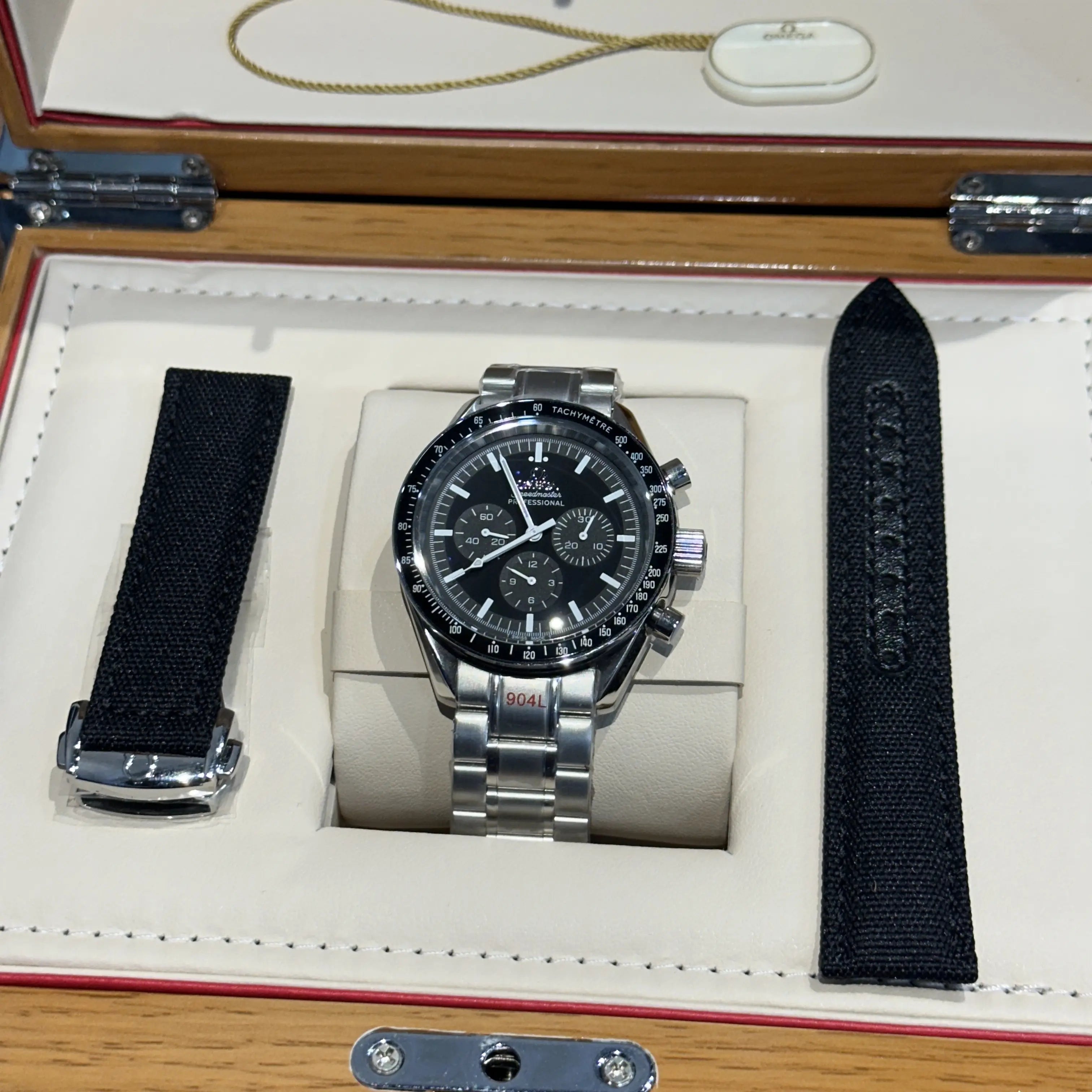 Omega Speedmaster Automatic With Extra Strap