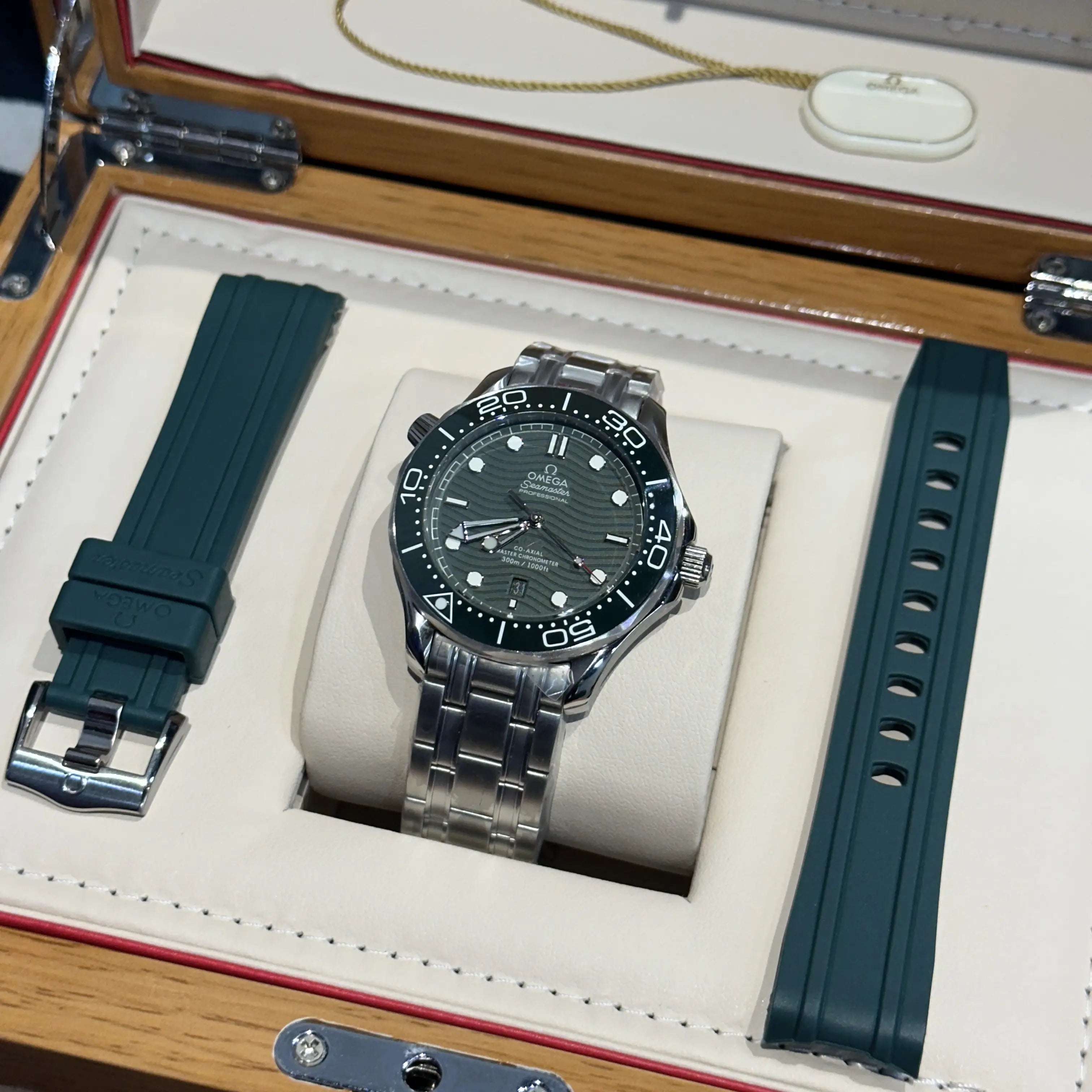 Omega Seamaster With Extra Strap